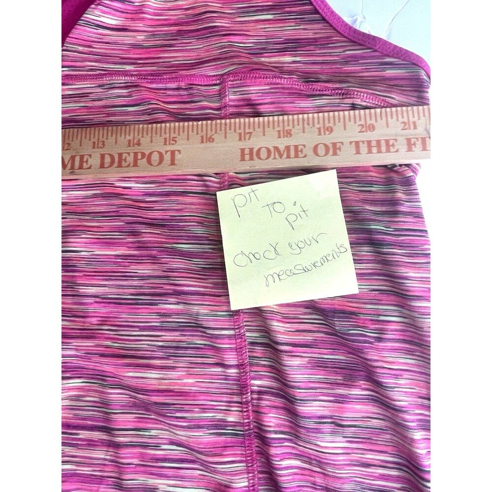 RBX Performance Tank Top Womens 2X Pink Space Dye Athletic Workout Active Plus - Picture 5 of 12